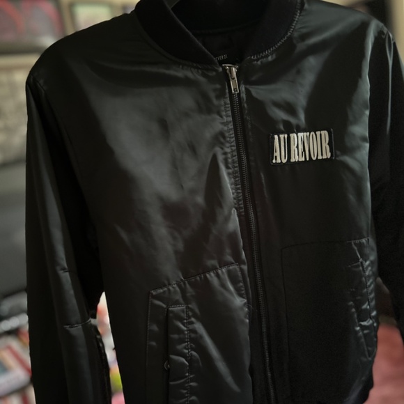‘AU REVOIR’ bomber jacket - Picture 2 of 6